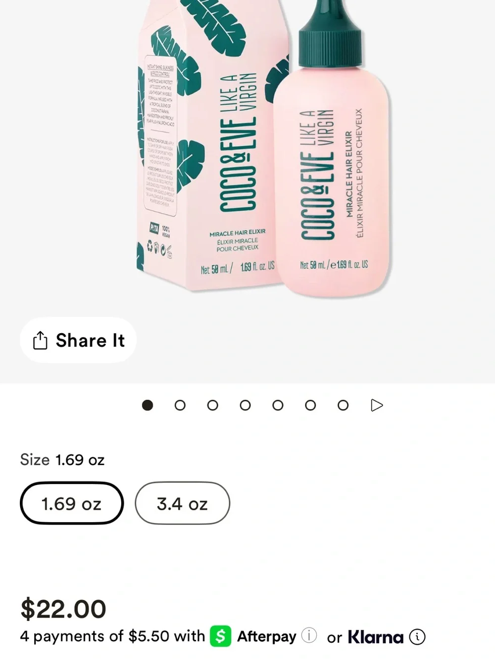 Coco & Eve Travel Set - Super Nourishing Coconut & Fig Hair Masque & Elixir